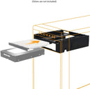 ICY DOCK 5.25” Ext. Bay to 3.5” HDD/Device Bay + Ultra Slim ODD Bay Mounting Kit Bracket - Flex-FIT Duo MB343SPO