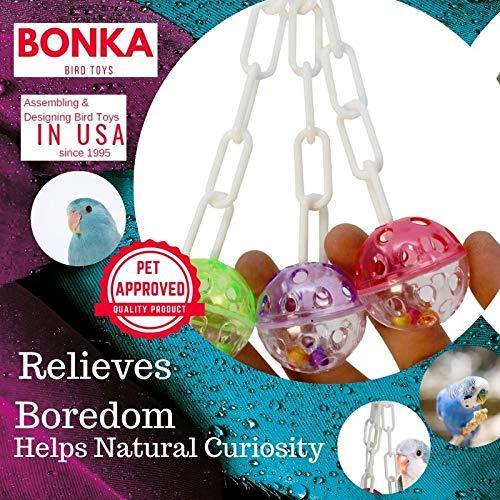 Bonka Bird Toys Ball Clanger Birds Toy