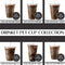 Clear Plastic Cups with Lids | 24 oz, 100 Pack | PET Cold Smoothie Cups | Iced Coffee Cups | Disposable Cups with Lids | To Go Cups