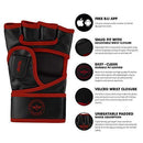 Elite Sports MMA UFC Gloves for Men, Women, and Kids, Best Mixed Martial Arts Sparring Training Grappling Fighting Gloves