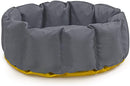 Nest 9 Round Dog Bed Deep Den, Bagel, Donut, and Deep Dish Style for Cuddler, Machine Washable