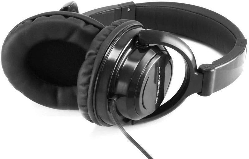 Monoprice Hi-Fi Light Weight Noise Isolationg Over-The-Ear Headphones Ideal for Portable Applications