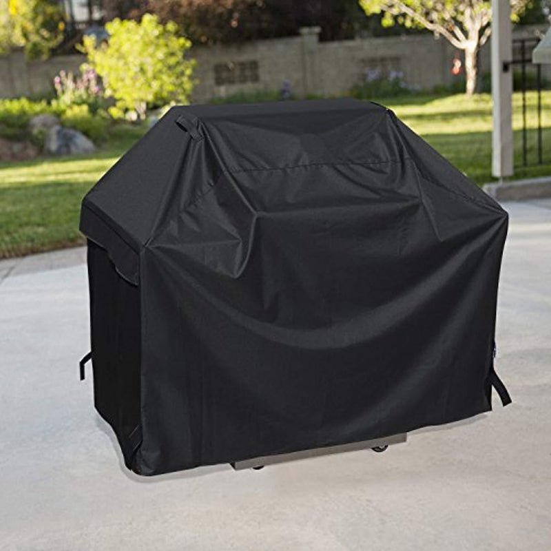 UNICOOK Heavy Duty Waterproof Barbecue Gas Grill Cover, 60-inch BBQ Cover, Special Fade UV Resistant Material, Durable Convenient, Fits Grills Weber Char-Broil Nexgrill Brinkmann More