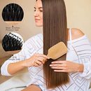 Hair Brush CHOSIN Boar Bristle Hair Brush Natural Wooden Boars Paddle Detangling Cushion Hairbrush for Women Men Kids Good for Thick Long Short Dry Damaged Curly Wavy Frizzy Fine Hair