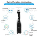 Blackhead Remover, Lanccona Blackhead Vacuum Electric Pore Vacuum with Upgrade Cold / Hot Compress, 3 Model IPL Beauty Lamp Technology, Pore Cleaner Acne Comedo...