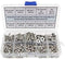 HVAZI #2-56 UNC Stainless Steel Phillips Pan Head Machine Screws Nuts Assortment Kit (#2-56UNC)