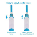 NEILDEN Animal Fur Removal Pet Hair Brush Dog Fur Remover & Lint Remover with Self Removal Tools Includes Grooming Glove Double Sided Brush with Self-Cleaning Base