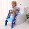 Children Potty Training Seat with Ladder -Adjustable Baby Toilet Trainer Seat with Step Stool Ladder and Soft Toilet Seat, Sturdy & Non-Slip, for Toddlers