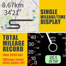 Digital Universal GPS HUD Speedometer Display GPS Head Up Dispaly Speedometer Car Truck Odometer with Over Speed Warning/Car Clock / 5.4in Large Screen KingNeed C90