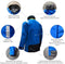 Navis Marine Coastal Sailing Jacket with Bib Pants Fishing Rain Suit Foul Weather Gear