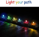 EPIC GADGET Solar Lights Outdoor Christmas Yard Decoration Garden Led Light Landscape/Pathway Lights Stainless Steel-12 Pack…