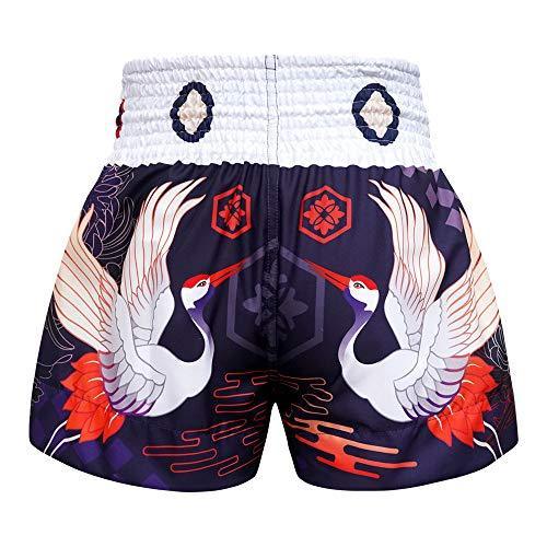 Tuff Boxing Sport Muay Thai Shorts Trunks Kick Martial Aart Training Gym Clothing