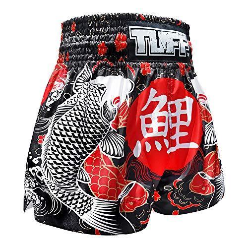 Tuff Boxing Sport Muay Thai Shorts Trunks Kick Martial Aart Training Gym Clothing