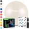 URBNFit Exercise Ball (Multiple Sizes) for Fitness, Stability, Balance & Yoga - Workout Guide & Quick Pump Included - Anti Burst Professional Quality Design