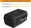 BOVKE Carrying Case for 6" 7" Inch GPS Navigation Garmin Nuvi 2797LMT 2689LMT DriveSmart 61 NA LMT-S Tomtom Go Via 1625TM Portable Bluetooth Vehicle GPS Navigator and Accessories, Black