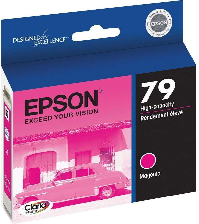 6 Pack (Full Set) Epson 79 T079120, T079220, T079320, T079420, T079520, T079620 Ink Cartridges for Epson Stylus Photo 1400 Printers