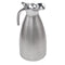 68 Oz Stainless Steel Thermal Coffee Carafe Double Wall Vacuum Insulated with Press Button Silver by FULITY