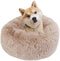 Nest 9 Warm Soft Pet Calming Bed, Plush Round Cute Nest Comfortable Sleeping for Puppy Dog Kitty Cat