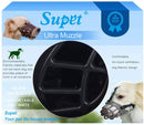 Supet Dog Muzzle, Soft Rubber Basket Muzzle Cage Muzzle for Small Medium Large Dogs, Allows Panting and Drinking, Prevents Unwanted Barking Biting and Chewing