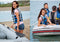 Intex Mariner 4, 4-Person Inflatable Boat Set with Aluminum Oars and High Output Air Pump (Latest Model)