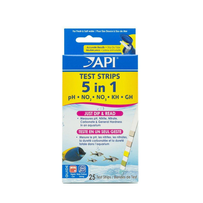 API TEST STRIPS Freshwater and Saltwater Aquarium Test Strips