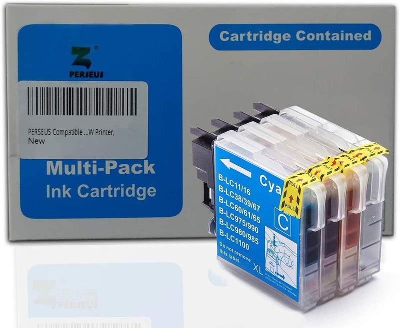 PERSEUS Compatible Ink Cartridge Replacement for Brother LC3029 Super High Yield XXL, Works with MFC-J6935DW MFC-J5830DW MFC-J6535DW MFC-J5930DW MFC-J5830DWXL Printer, LC3029BK LC30293PKS Pack of 4