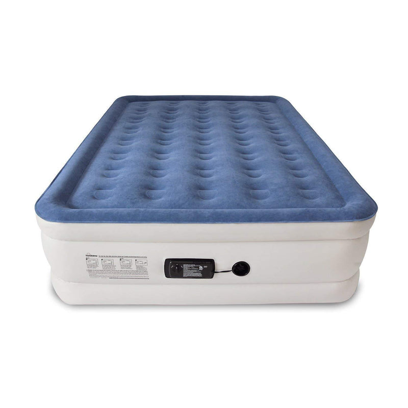 SoundAsleep Dream Series Air Mattress with ComfortCoil Technology & Internal High Capacity Pump - Twin Size