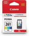 Canon Ink Canon CL-261XL Amr Printer Ink, Extra Large, Multi