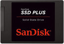 SanDisk SSD PLUS 1TB Internal SSD - SATA III 6 Gb/s, 2.5"/7mm, Up to 535 MB/s - SDSSDA-1T00-G26