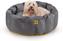 Nest 9 Round Dog Bed Deep Den, Bagel, Donut, and Deep Dish Style for Cuddler, Machine Washable