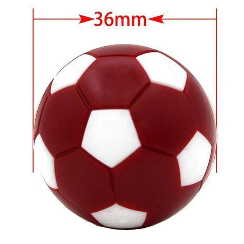 Qtimal Table Soccer Foosballs Replacement Balls, Mini Colorful 36mm Official Tabletop Game Ball - Set of 12