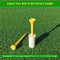 SkyLife Golf Rubber Tee Holder Set for Driving Range Golf Practice Mat (1.5''/2''/2.6''/2.8''/3'')