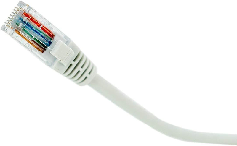 Legrand - On-Q CAT 5e Patch Cable, 10Gbps Ethernet Speed, Computer Networking Cord/Data Cable, 7-foot, AC3507WHV1