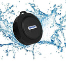 Splashsound Shower Speaker - Waterproof Bluetooth Shower Speaker with Suction Cup, Hanging Clip and Micro SD Card Slot – Clear 5W Audio Output - By OLIVIA & AIDEN