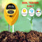 Womtri Soil pH Meter,3-in-1 Soil Test Kits with Moisture,Light and PH Tester for Plant,Garden (Yellow)