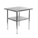 GRIDMANN NSF Stainless Steel Commercial Kitchen Prep & Work Table - 30 in. x 24 in.