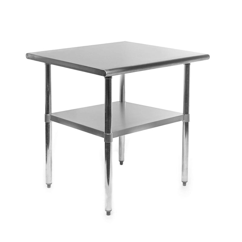 GRIDMANN NSF Stainless Steel Commercial Kitchen Prep & Work Table - 30 in. x 24 in.