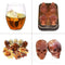 2 Pack 3D Silicone Skull Mold Ice Cube Mold, Onidoor Creative Candy Sugar Chocolate Mold Maker