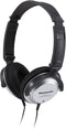 Panasonic Headphones RP-HT161-K Full-Sized Over-the-Ear Lightweight Long-Corded (Black)