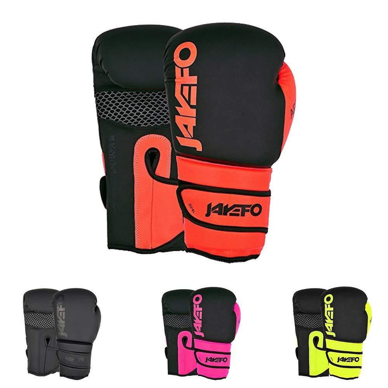 Jayefo R-1 Ultimate Warrior Leather Boxing Gloves Muay Thai Gloves Sparring Gloves Training Bag Gloves MMA