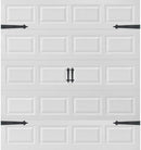 Ultra-Life Magnetic Decorative Carriage-Style Garage Door Accent Trim Hardware (Four Hinges, Two Handles)