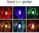 EPIC GADGET Solar Lights Outdoor Christmas Yard Decoration Garden Led Light Landscape/Pathway Lights Stainless Steel-12 Pack…