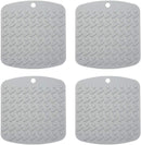 Premium Silicone Pot Holder,Trivets,Hot Mitts,Spoon Rest And Garlic Peeler Non Slip,Heat Resistant Hot Pads,Multipurpose Kitchen Tool. 7x7" Potholders(Set of 6) Non Slip,Dishwasher Safe,Durable.