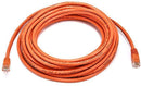 Monoprice 50FT 24AWG Cat6 500MHz Crossover Ethernet Bare Copper Network Cable - Orange