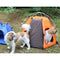 RuiXiang 1pcs Outdoor Pet Tent, Small Pet Tent Assembly, Dog Cat Camping Tent, Portable Waterproof Pet House Tent,Indoor and Outdoor Dog Cat House