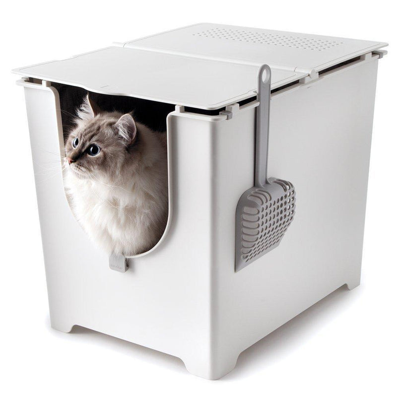 Modkat Flip Litter Box with Scoop and Reusable Liner