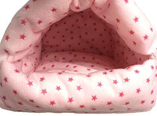 WOWOWMEOW Guinea-Pigs Bed,Hamster Bed,Small Animals Warm Hanging Cage Cave Bed