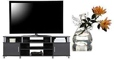 Ameriwood Home Carson TV Stand for TVs up to 70", Black