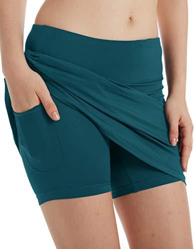 Women's Active Athletic Skirt Sports Golf Tennis Running Pockets Skort