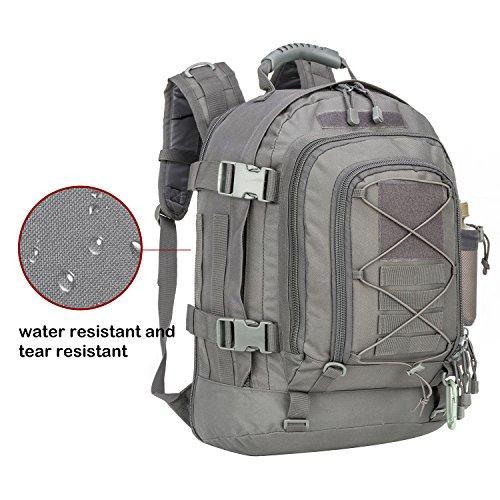 Outdoor 3 Day Expandable 40-64L Backpack Military Tactical Hiking Bug Out Bag